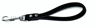 Biothane Kurzführer 16mm schwarz