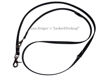 Dreifach verstellbare Biothane Leine, 9mm