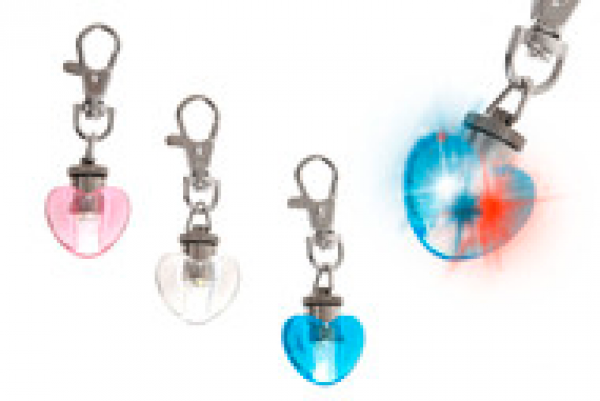 Blinki Heart, Wasserfest, Sichtbar bis 500m, schnelle Anbringung